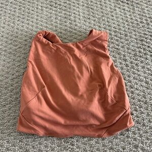 Rust Sleeveless Top